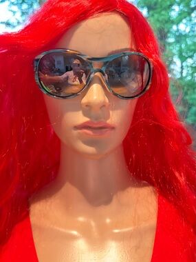 Oakley Teal Frame Gray Lens Women’s Sunglasses